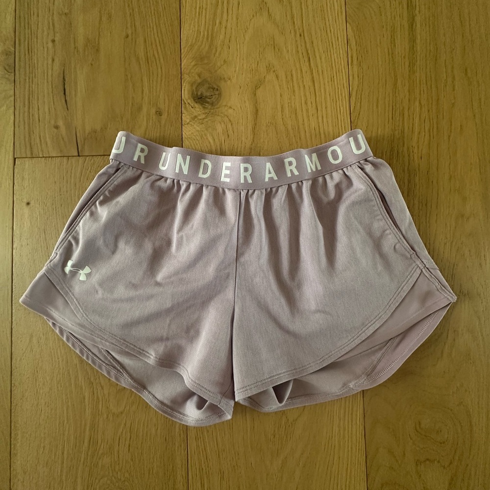 Under Armour Women's Light Purple Athletic Shorts